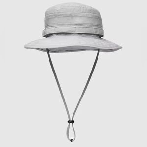 Eddie Bauer S/M Cement Exploration UPF50+ Vented Packable Breathable Boonie Hat